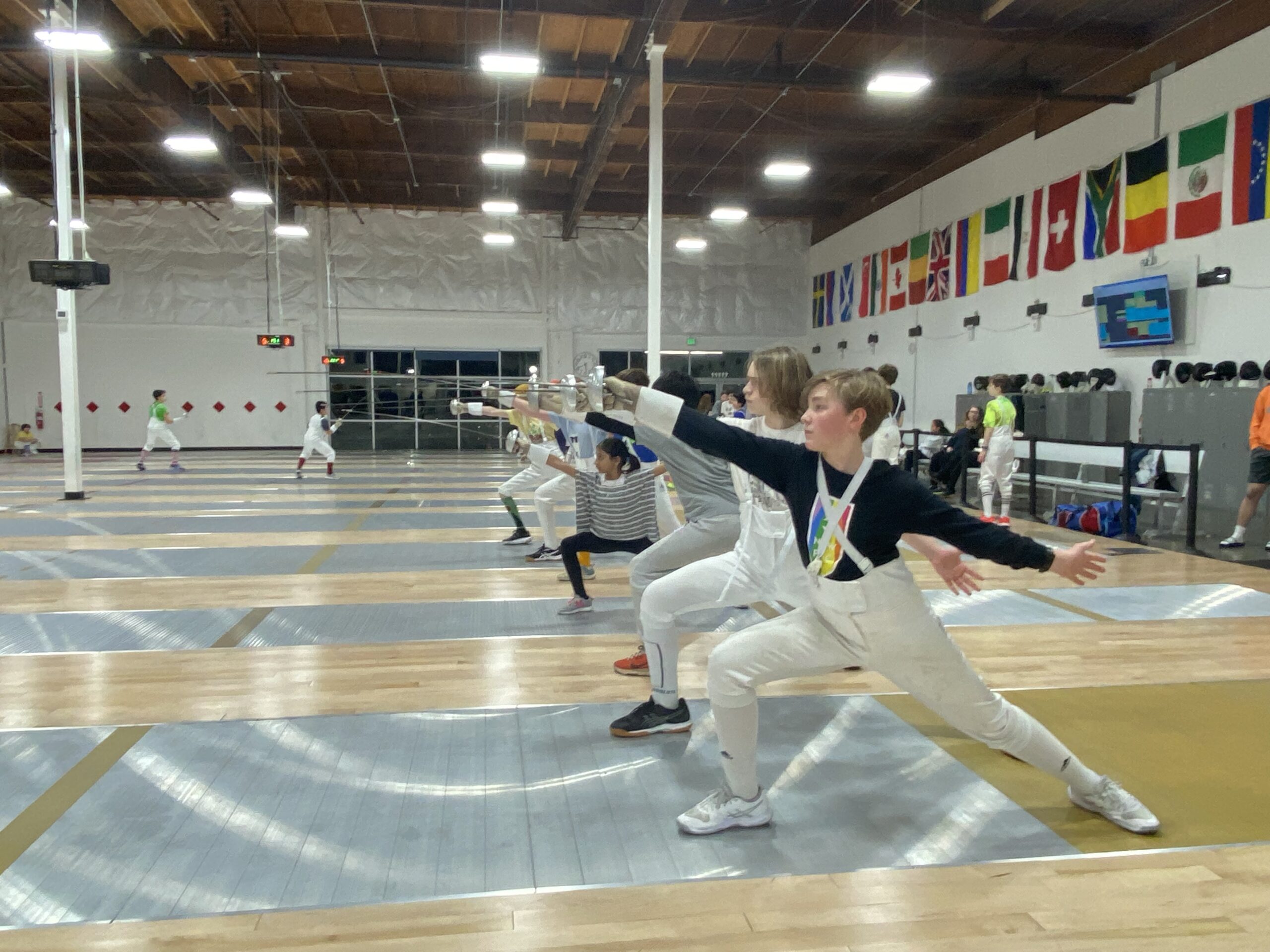 Youth Fencing CLasses at Northwest Fencing Center